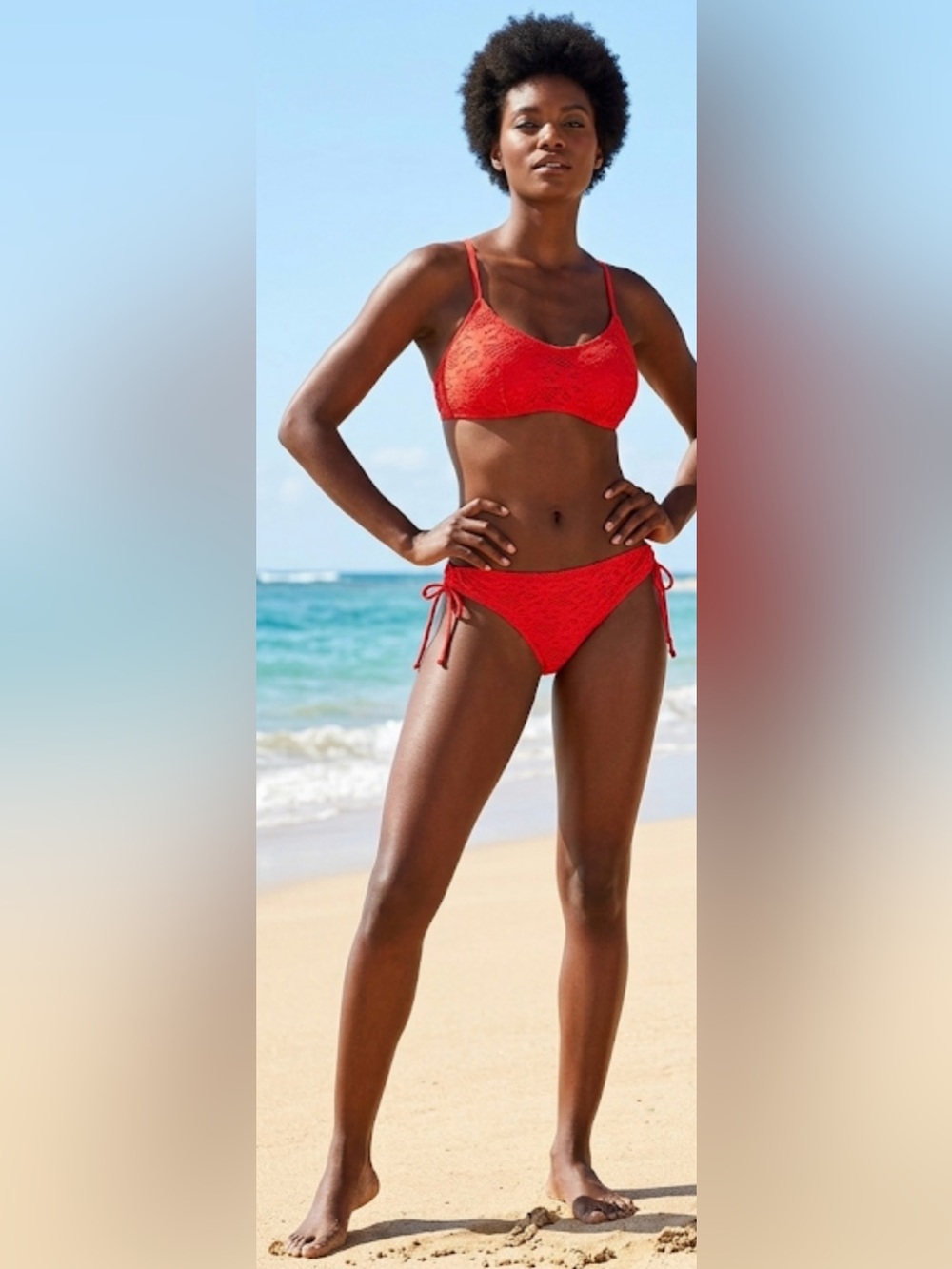 $8 sale Kenneth Cole Reaction Bikini bottom size large